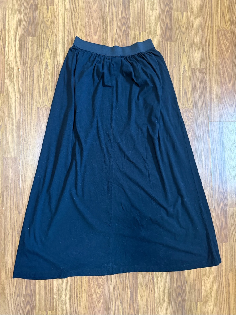 Peruvian Connection Pima Cotton Jersey Minimalist Capsule Boho Skirt Medium - Picture 7 of 10